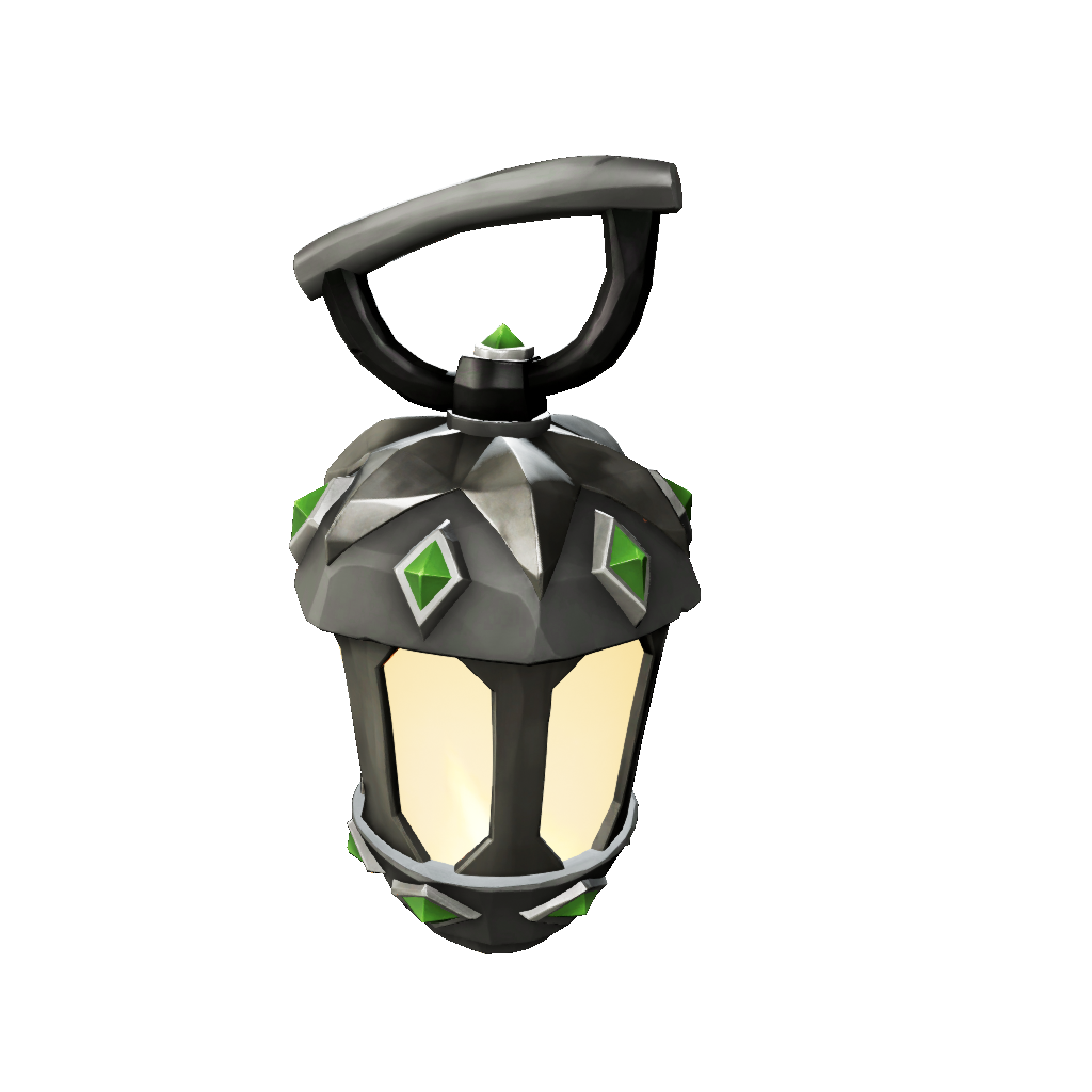 Lanterne en obsidienne
