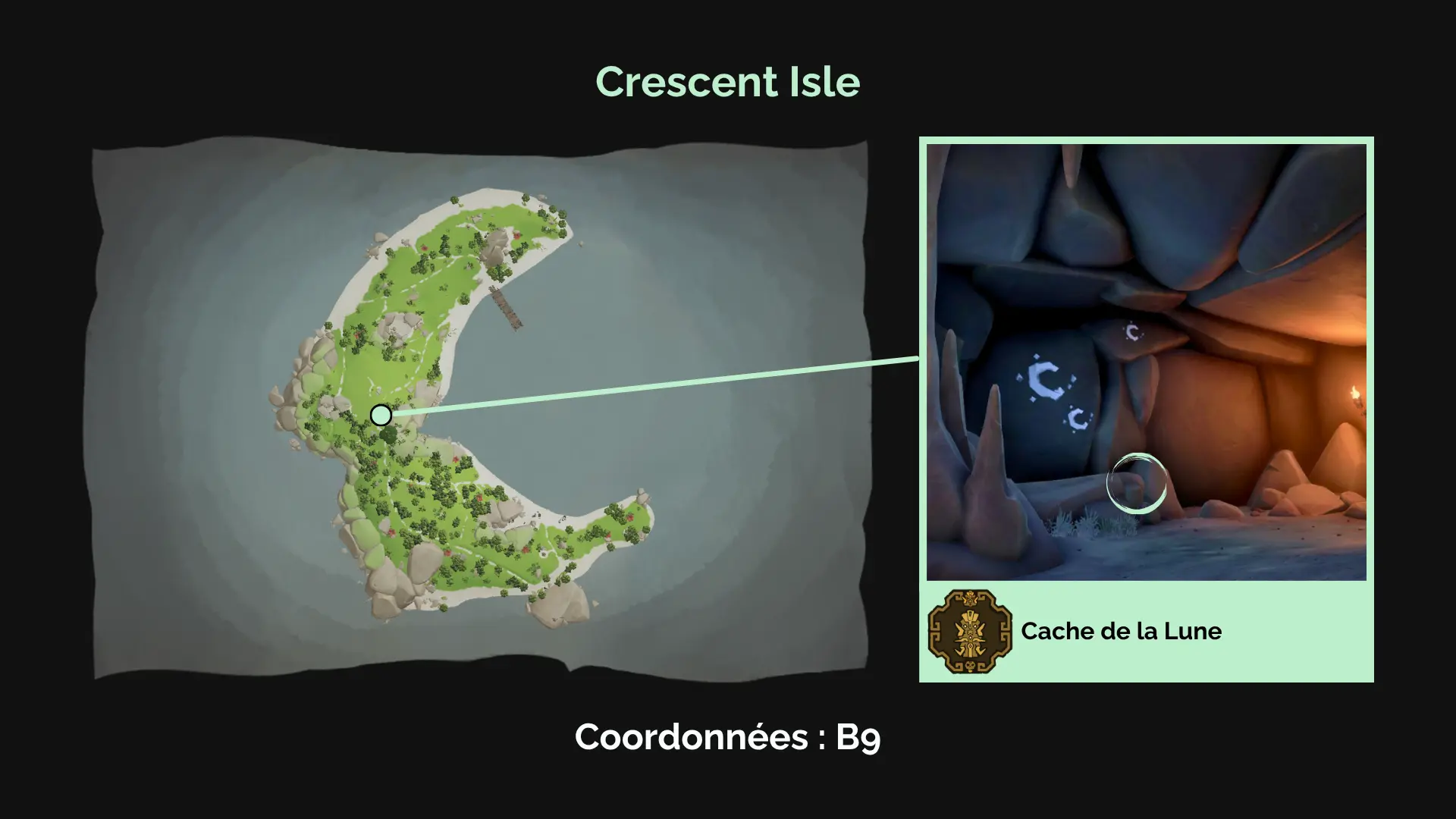 Le Shroudbreaker : Cache de Crescent Isle