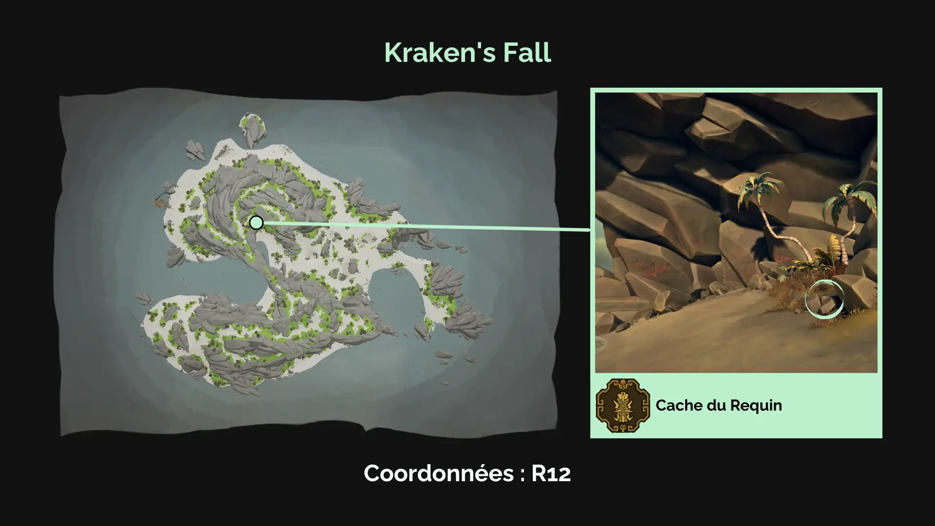 Le Shroudbreaker : Cache de Kraken's Fall
