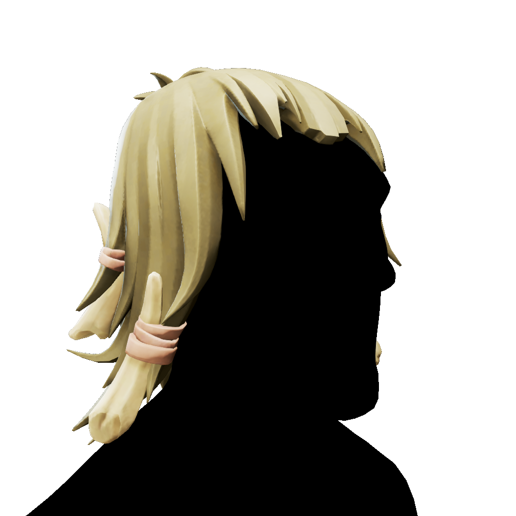 Cheveux décorés du désosseur