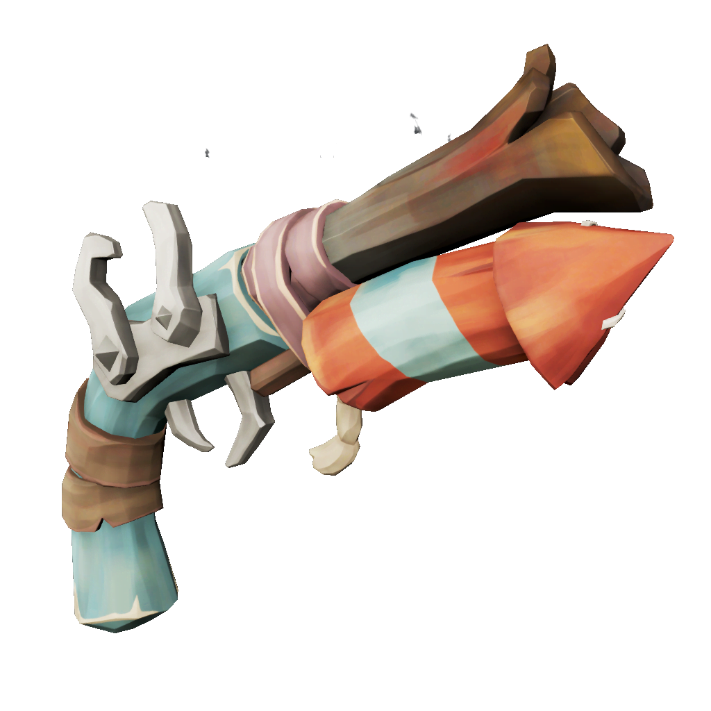 Pistolet de navire en fête