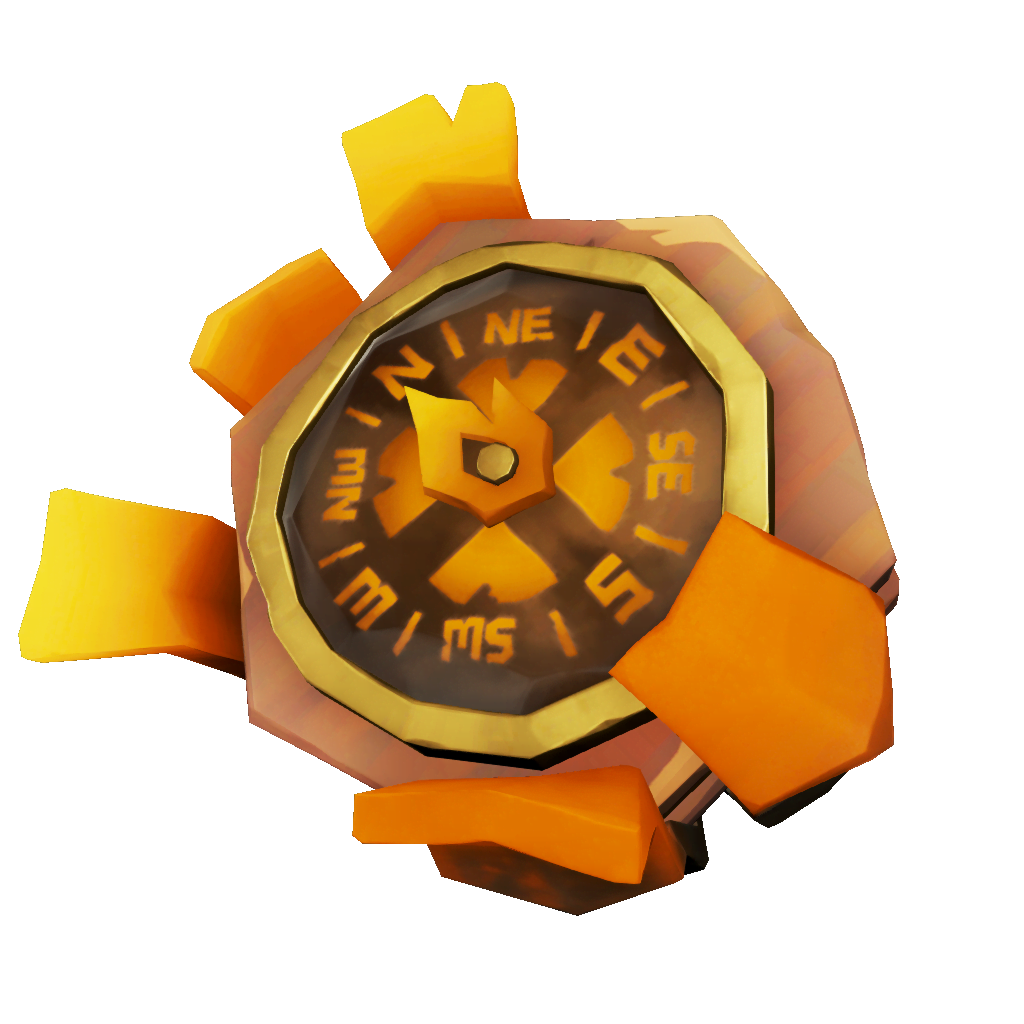 Boussole des cendres de Forsaken roussie