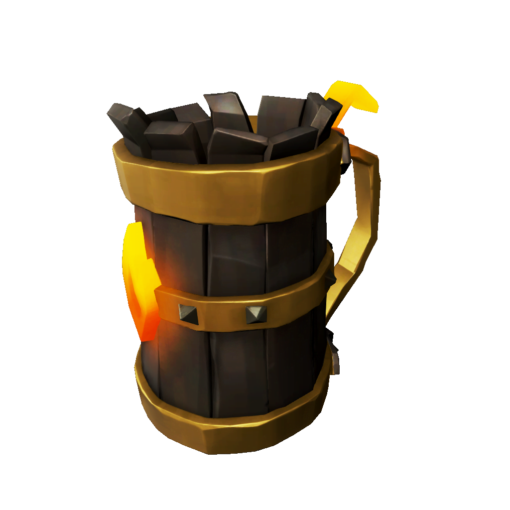 Chope des cendres de Forsaken roussie