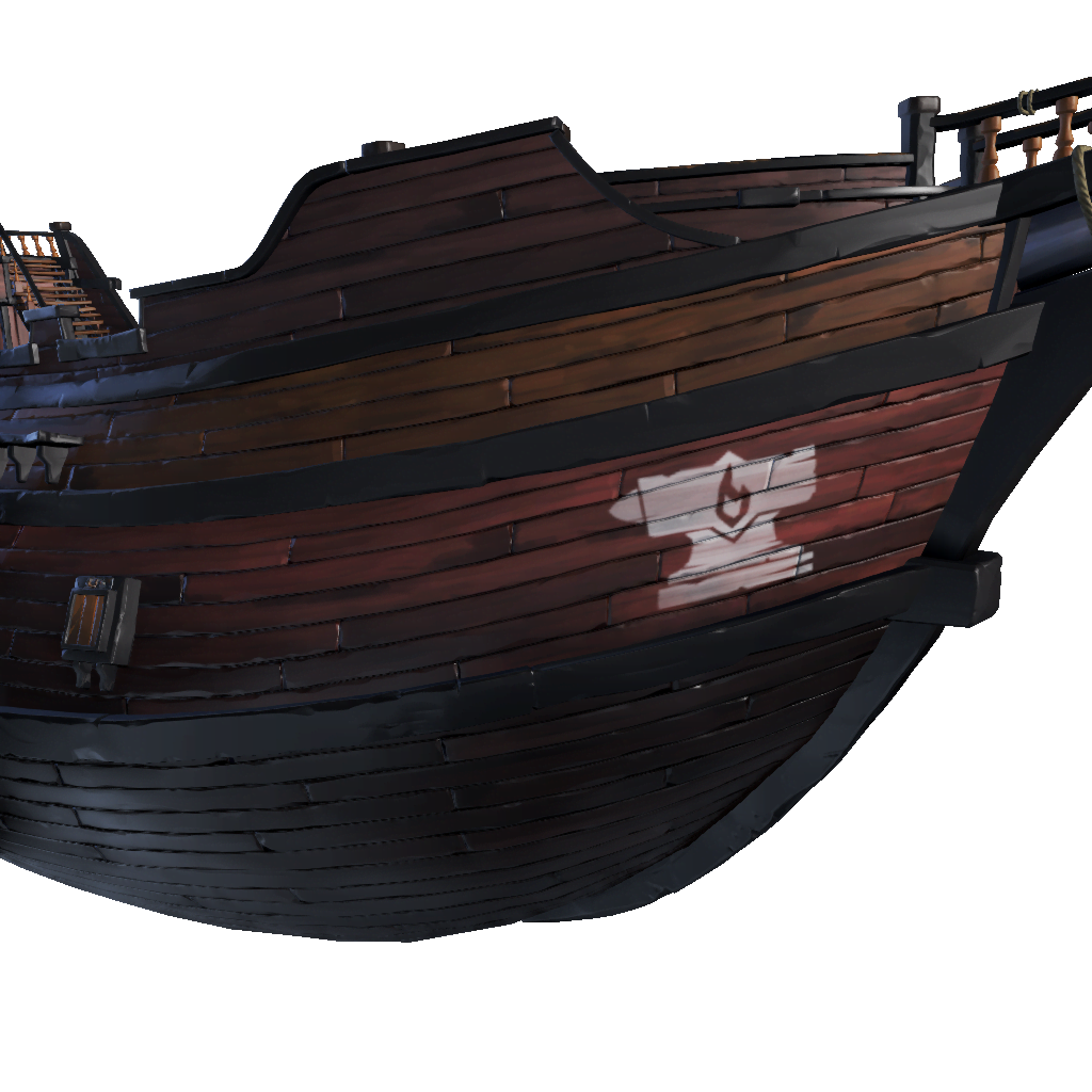 Coque des cendres de Forsaken roussie