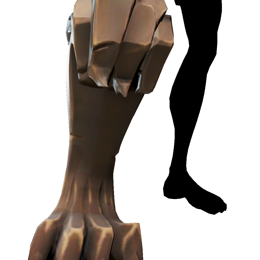 Jambe de bois du Seigneur de la piraterie