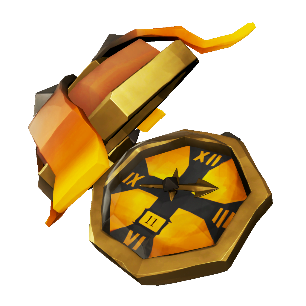 Montre de gousset des cendres de Forsaken roussie