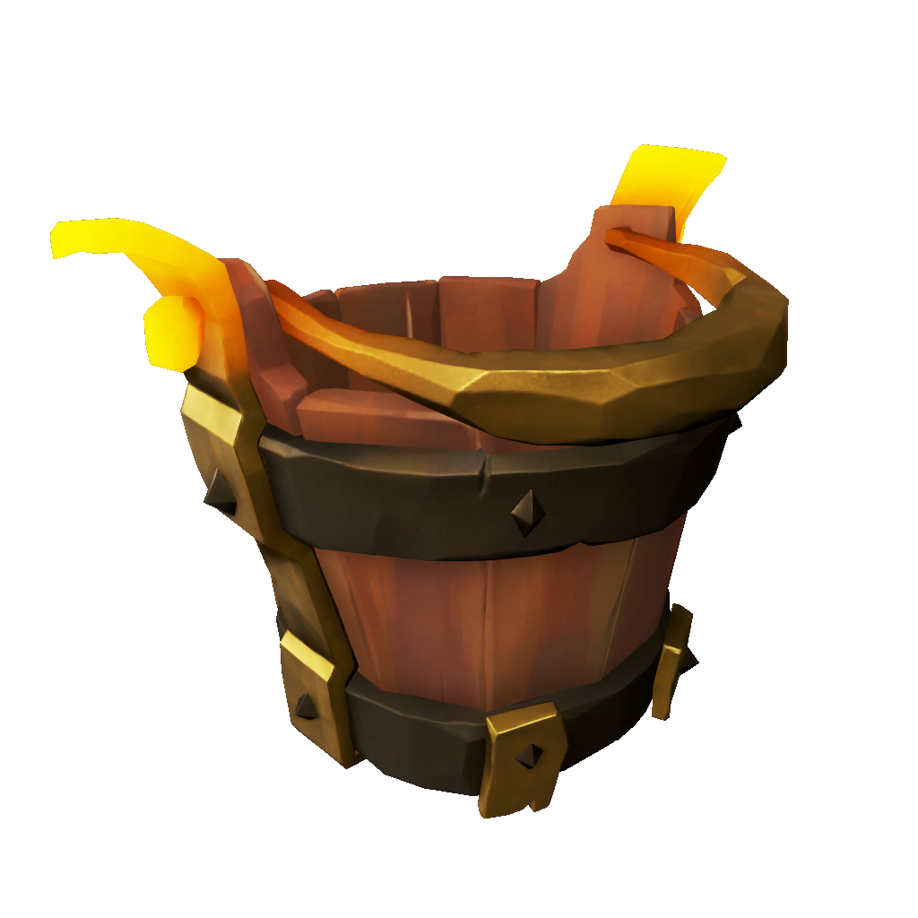 Seau des cendres de Forsaken roussi