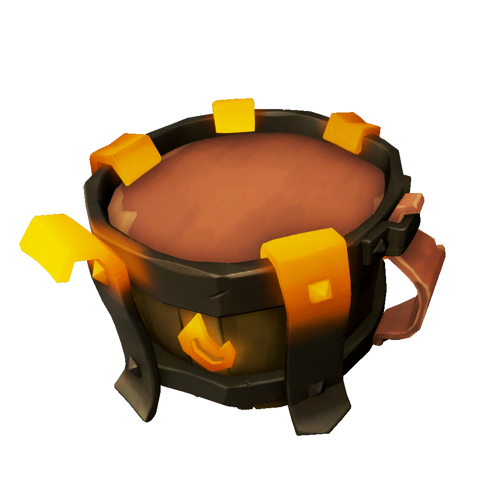 Tambour des cendres de Forsaken roussi