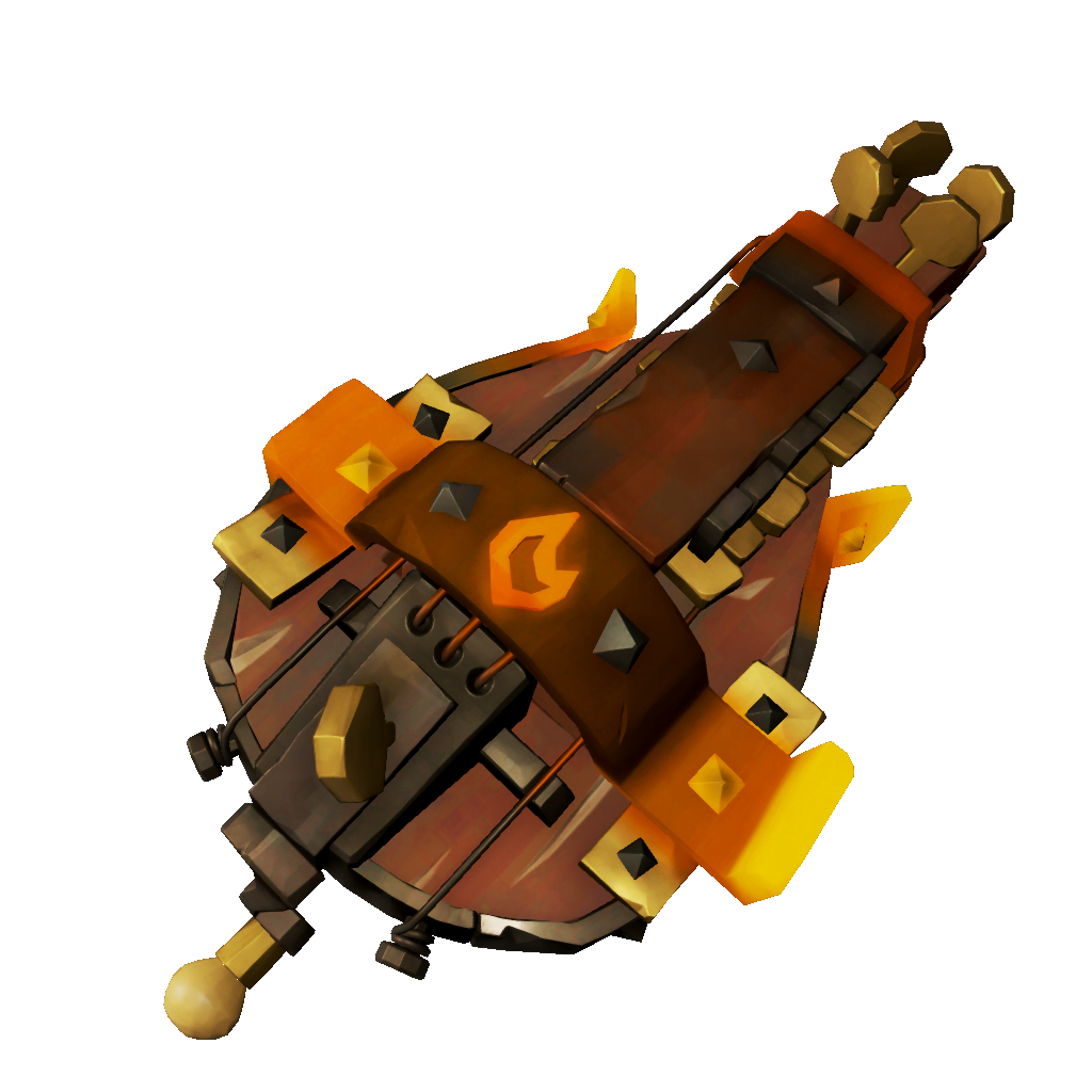 Vielle à roue des cendres de Forsaken roussie