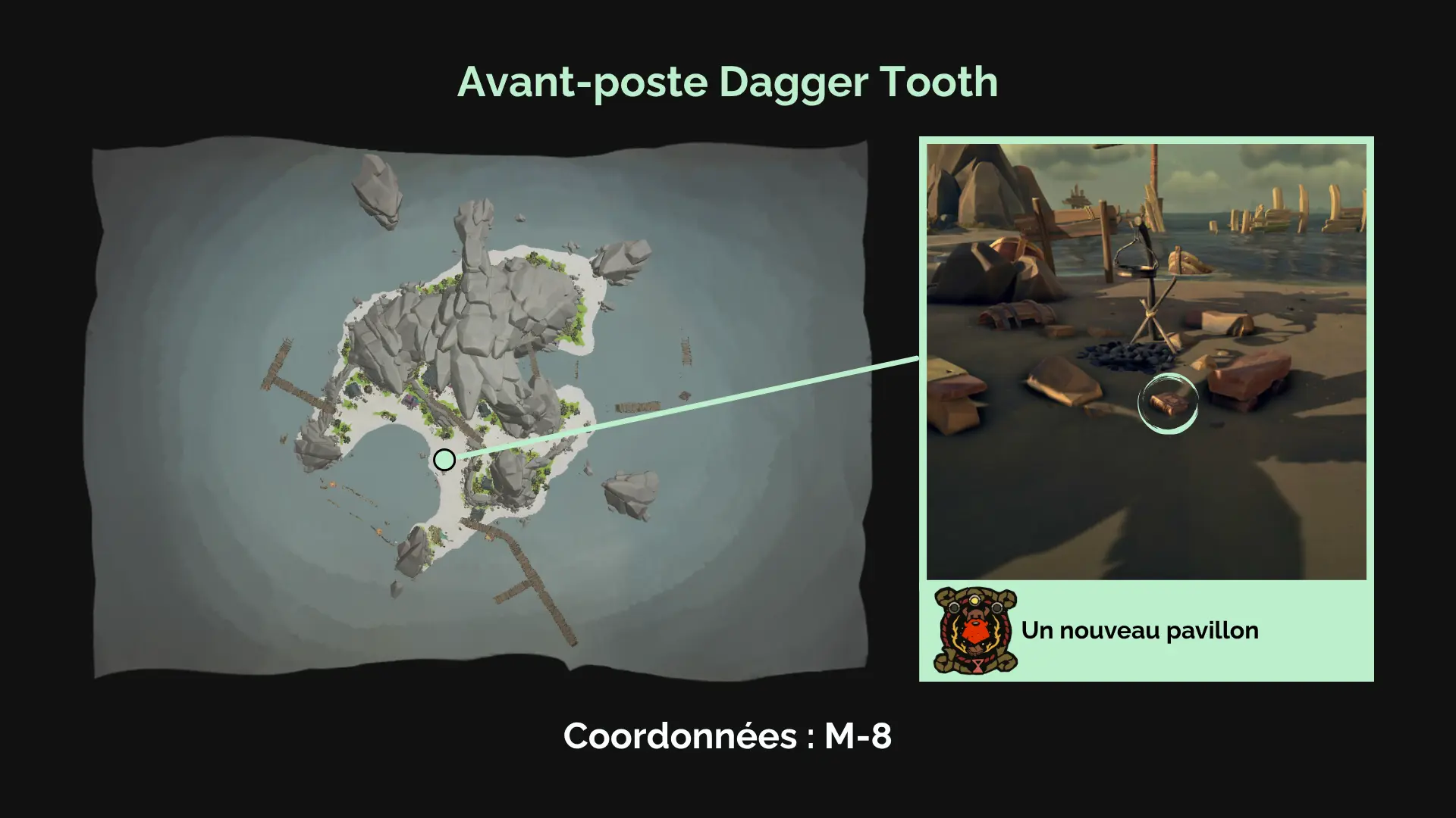 La légende de Glitterbeard : Un nouveau pavillon