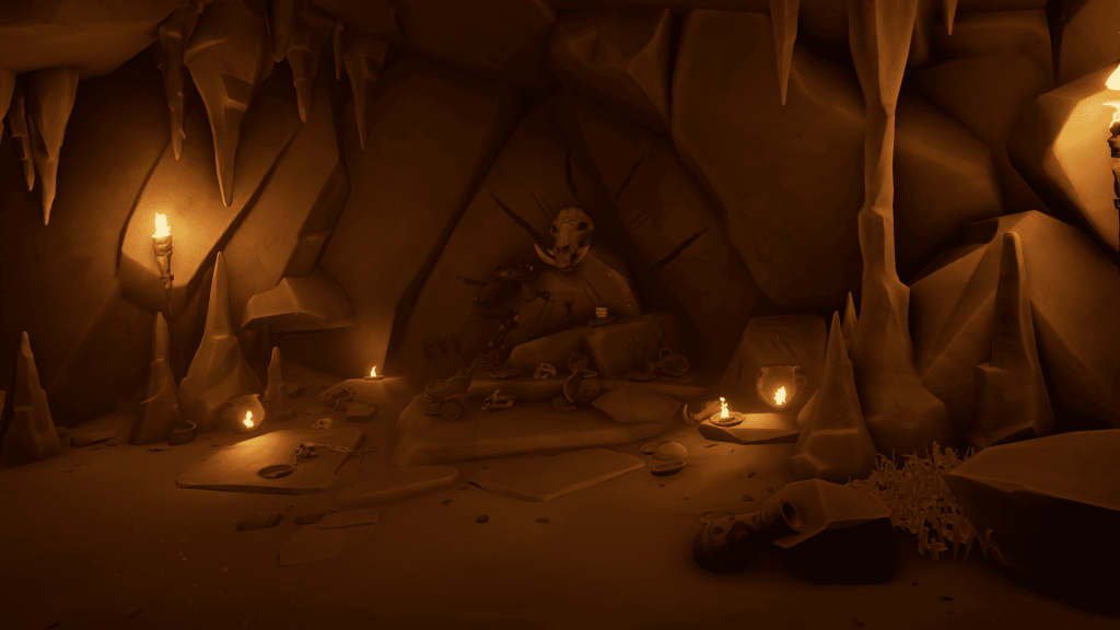 Le gateau est sur le sanctuaire de sanglier à Devil's Ridge