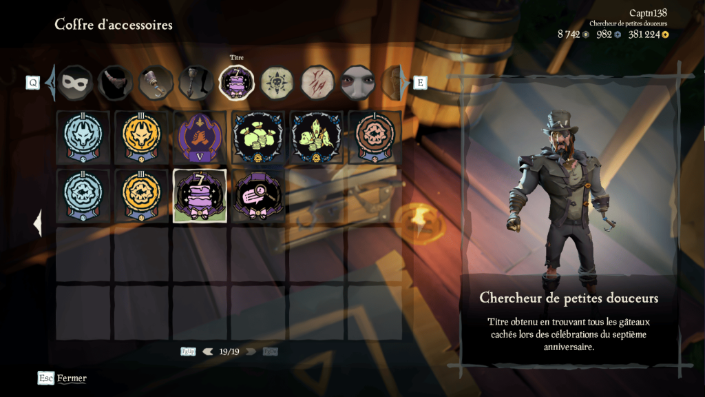 capture d'écran du titre chercheur de petites douceurs en jeu