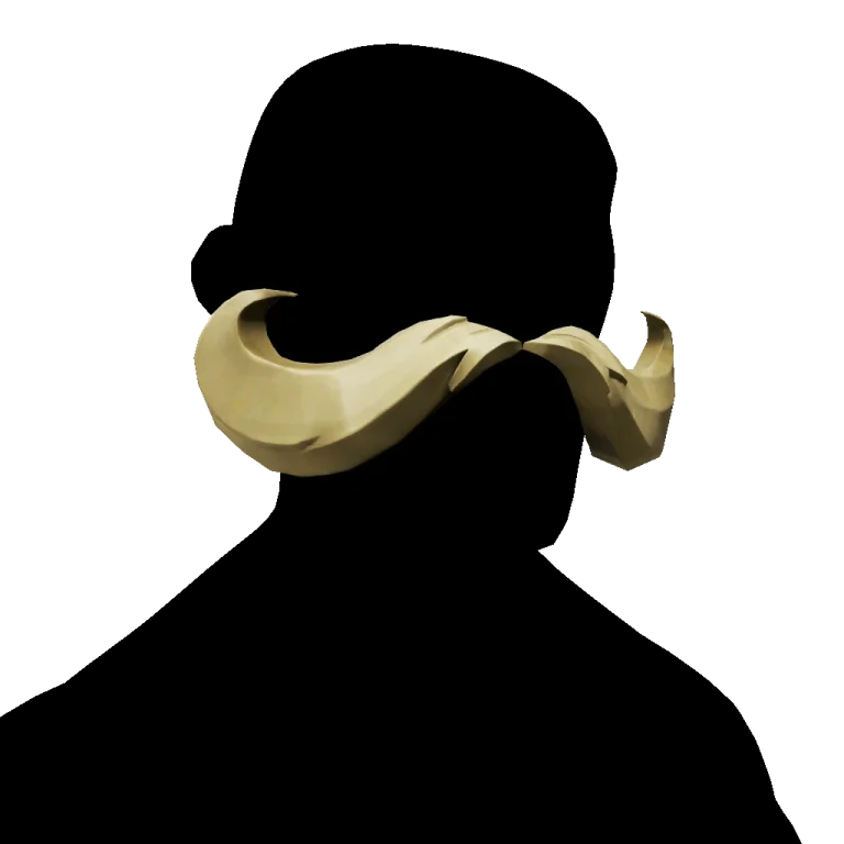 Moustache du chercheur de trésors