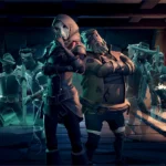 image de présentation du twitch drops pillage d'une forteresse sombre mettant en avant les fantômes espagnols, la femme masquée et Duke
