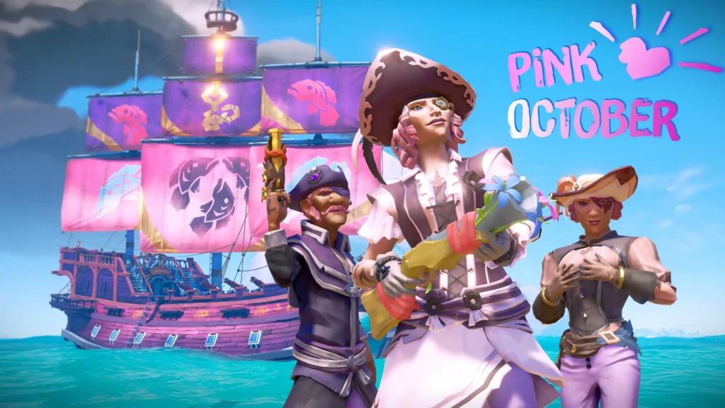 Montage sur le thème de l'Octobre Rose réalisé par Nexdeal