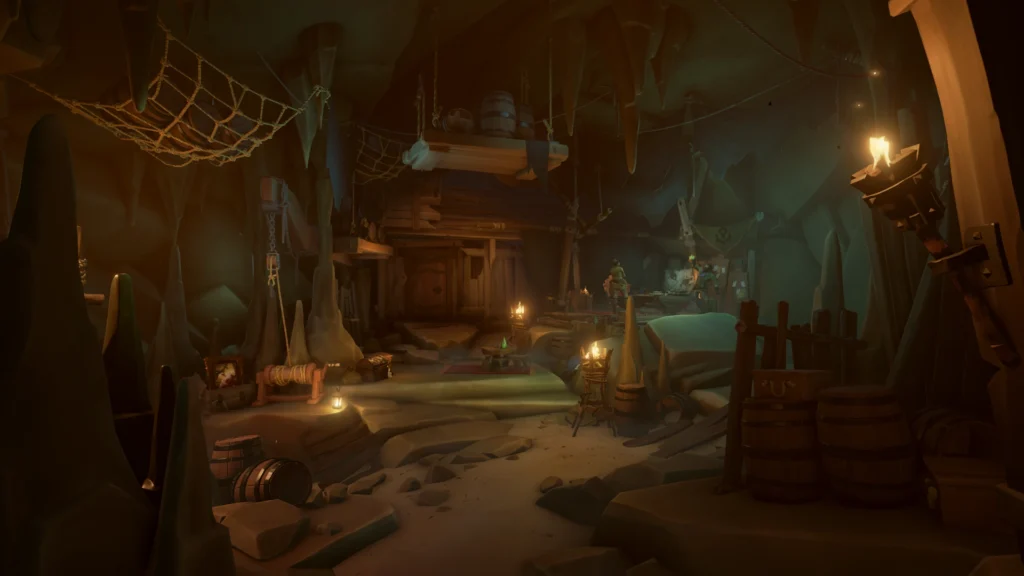 La nouvelle cache des contrebandiers dans Wanderer Refuge avec Derdren, Gab de Lioncourt et Captn138.