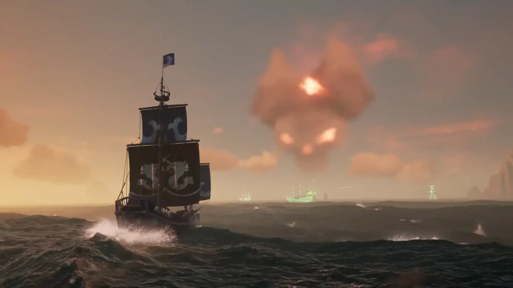 fort de la faucheuse actif avec le crâne nuageux au dessus