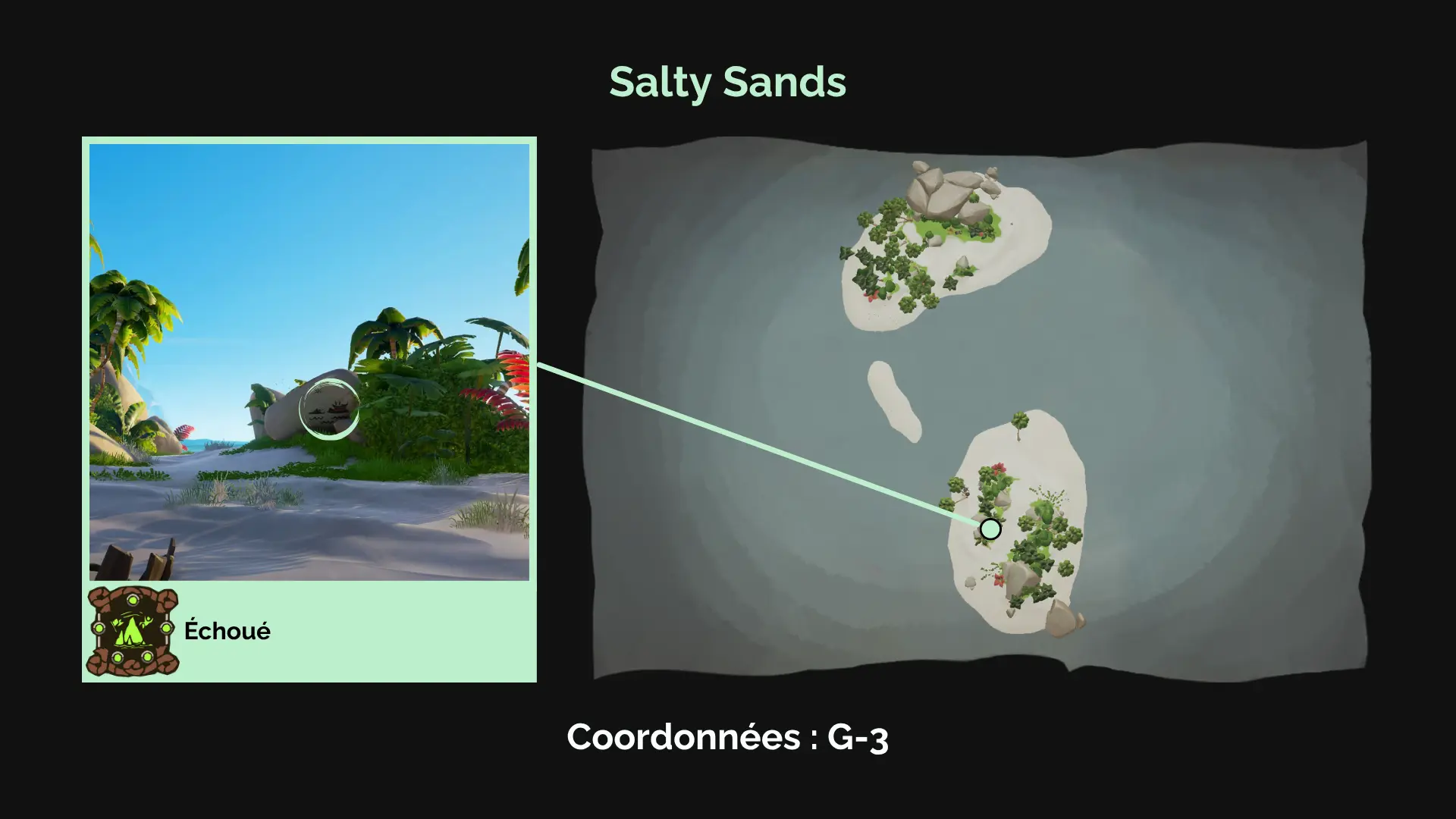 Echoué : Sur Salty Sands, l'instant où un requin a triomphé d'un pirate a été immortalisé.