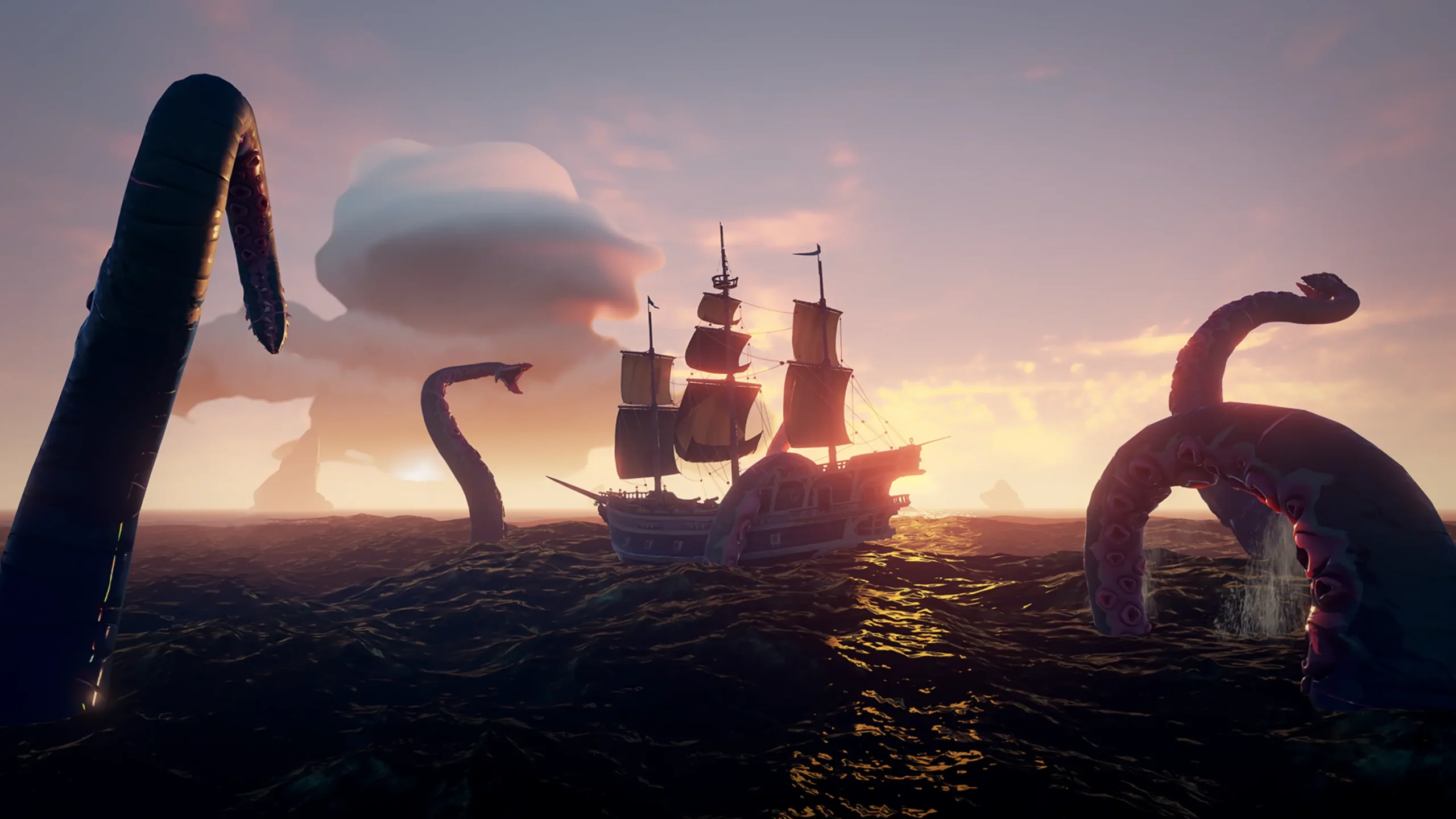 Butin brumeux : le kraken