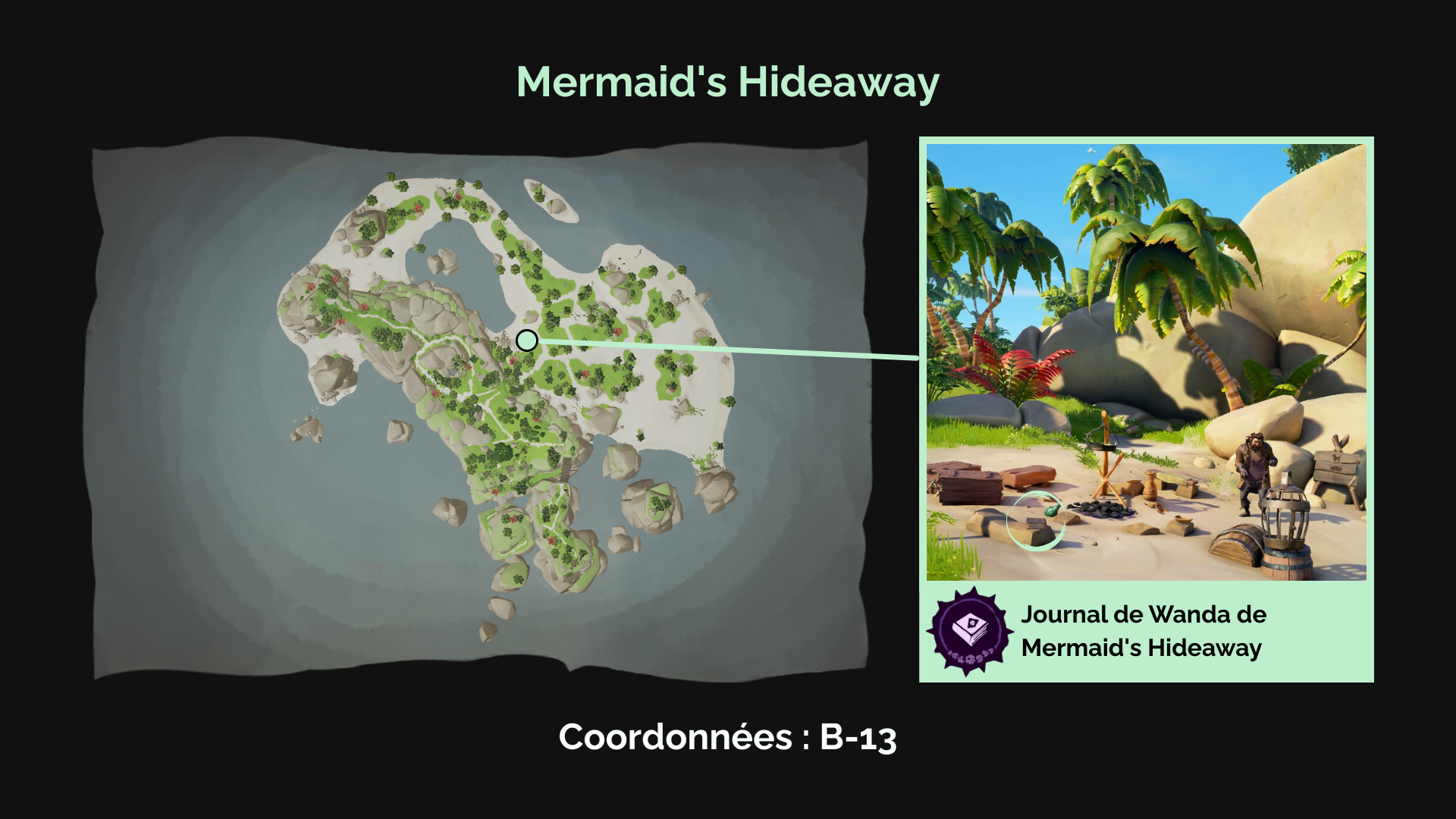 Cursed Sails : Enquêteur des projets de Wanda, Livre I : Mermaid's Hideaway