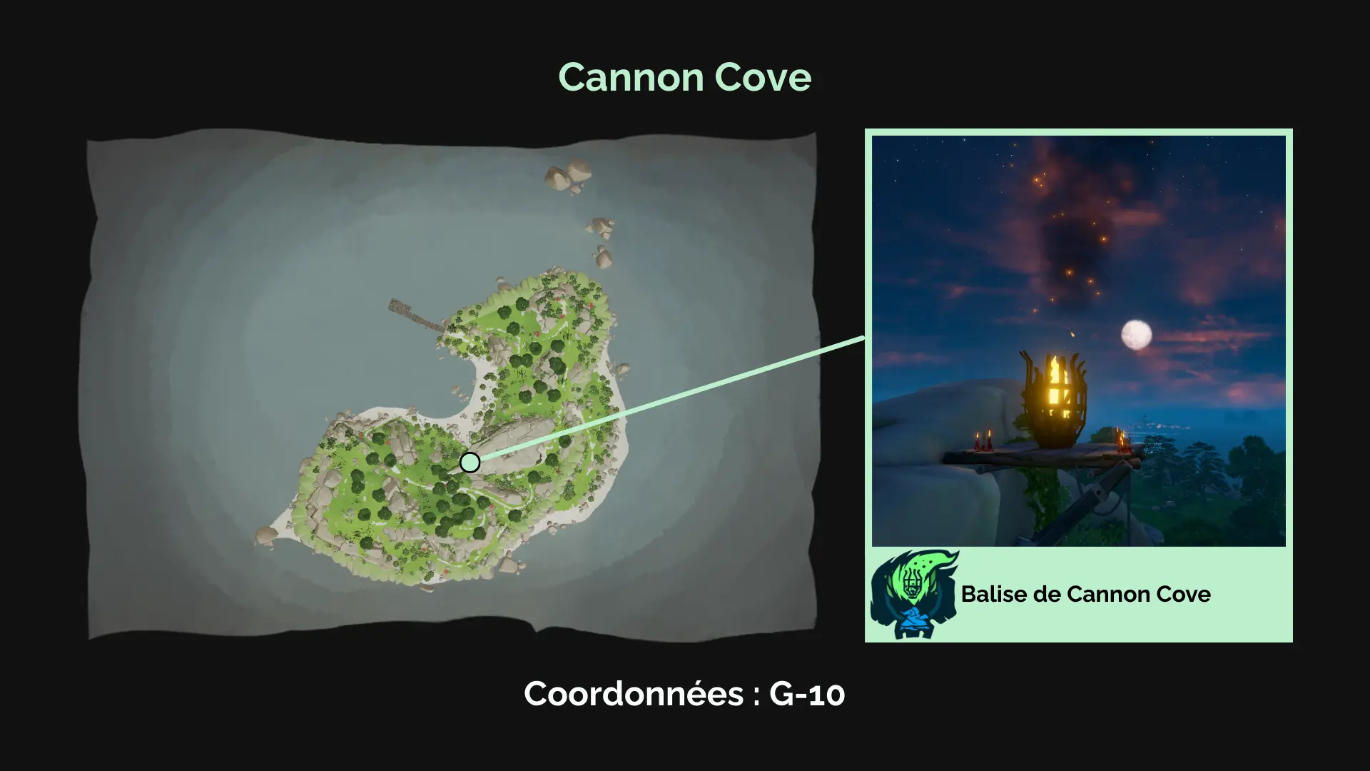 Festival des Damnés : Éclaireur des Shores of Plenty - Cannon Cove