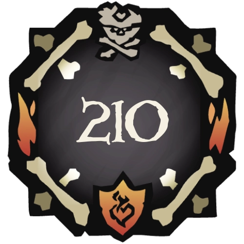 Serviteur de la Flamme réputation niveau 210