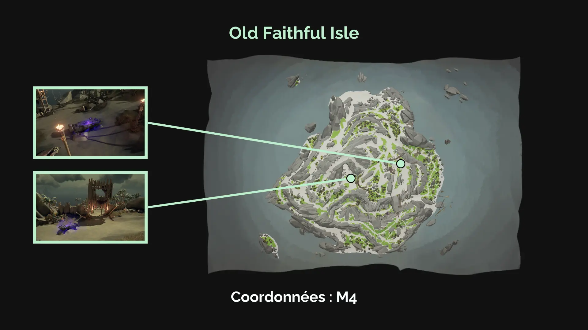 La Garde Éternelle et les Lieux bannis : Old Faithful Isle