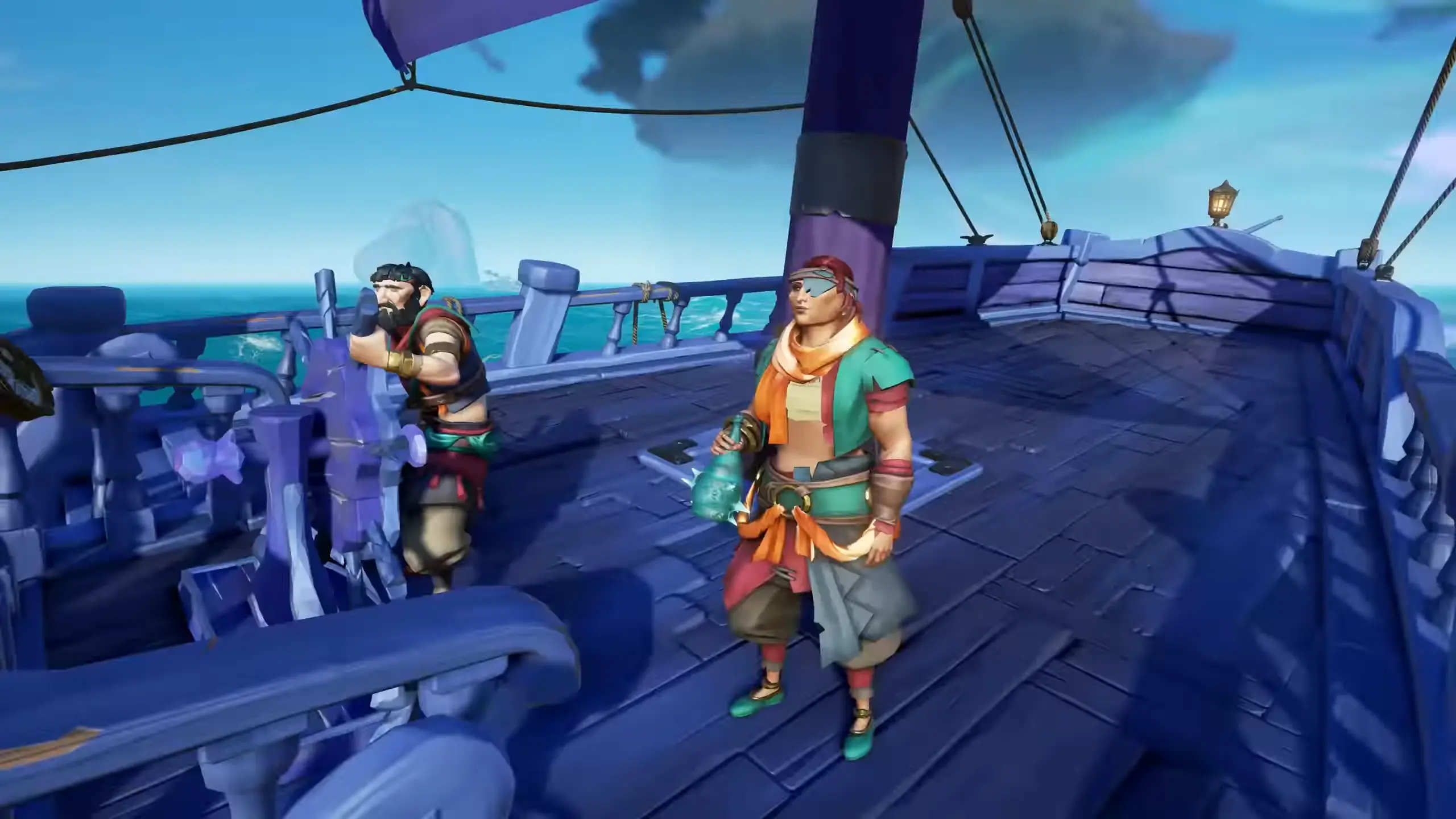 Aventures en Mer : Cor des vents favorables