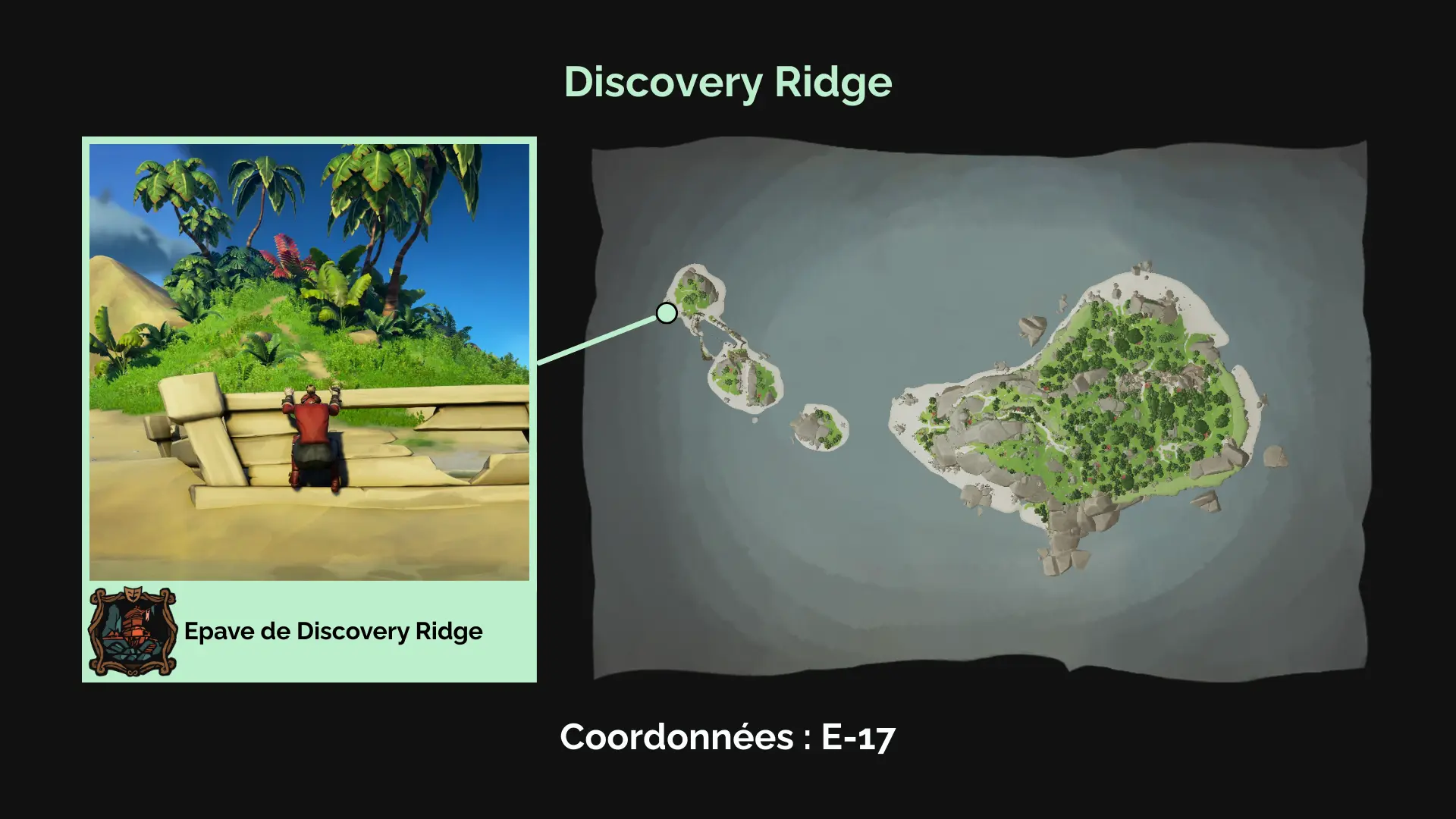Pirates malicieux : Epave de Discovery Ridge