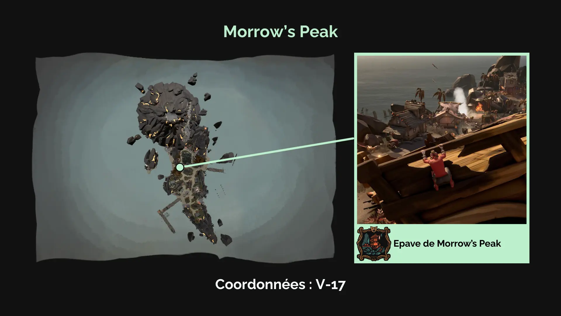 Pirates malicieux : Epave de l’Avant-poste Morrow’s Peak