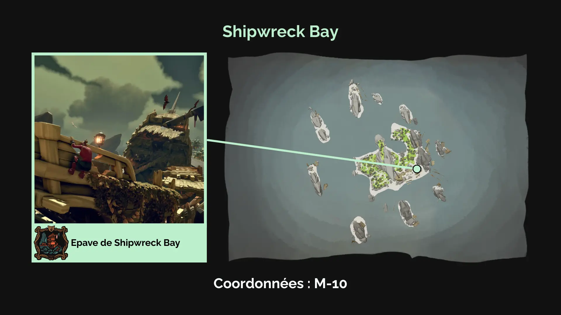 Pirates malicieux : Epave de Shipwreck Bay