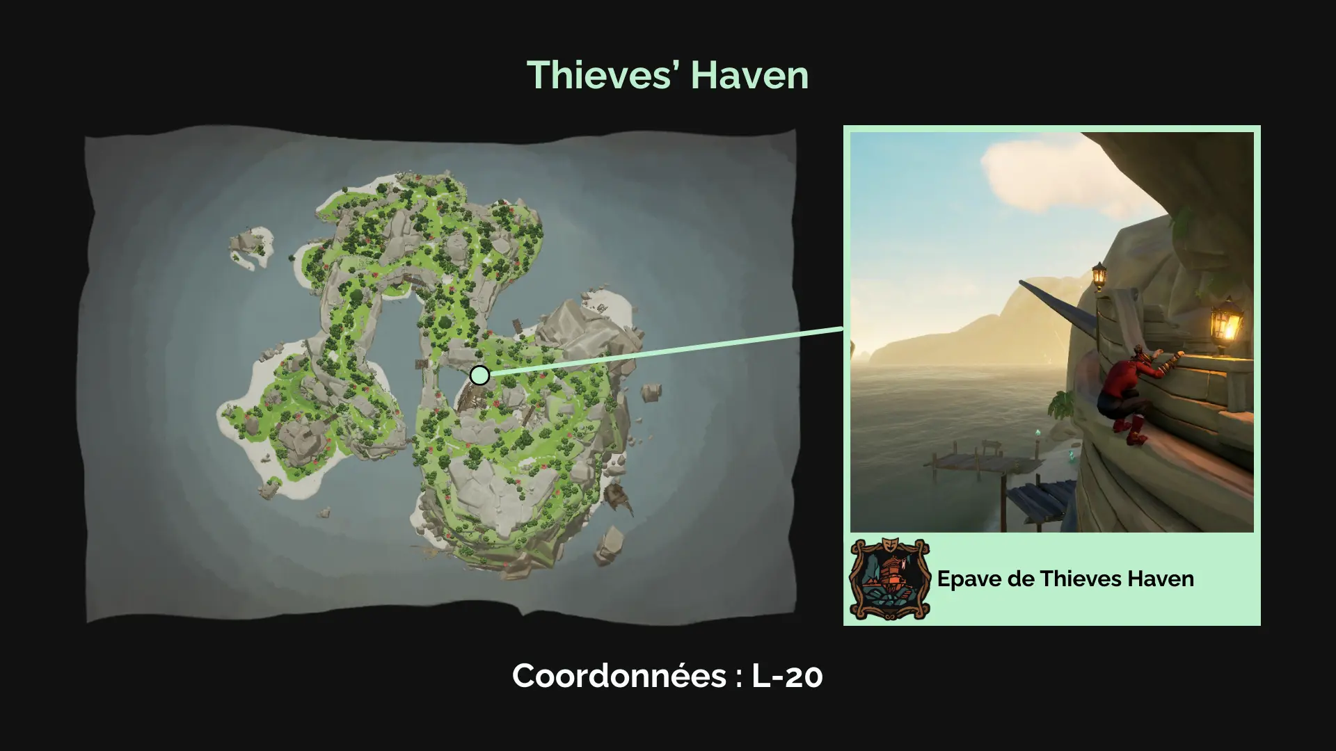 Pirates malicieux : Epave de Thieves’ Haven