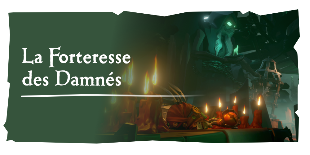 Aventures en mer : La Forteresse des Damnés
Seuls les pirates les plus solides oseraient réveiller des morts pour les affronter dans leur forteresse ! Êtes-vous un trompe-la-mort ?