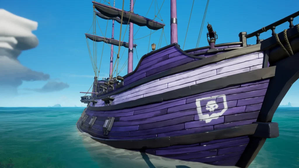 coque violette du mercenaire d'améthyste