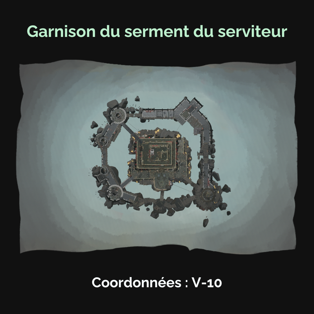 Garnison du serment du serviteur