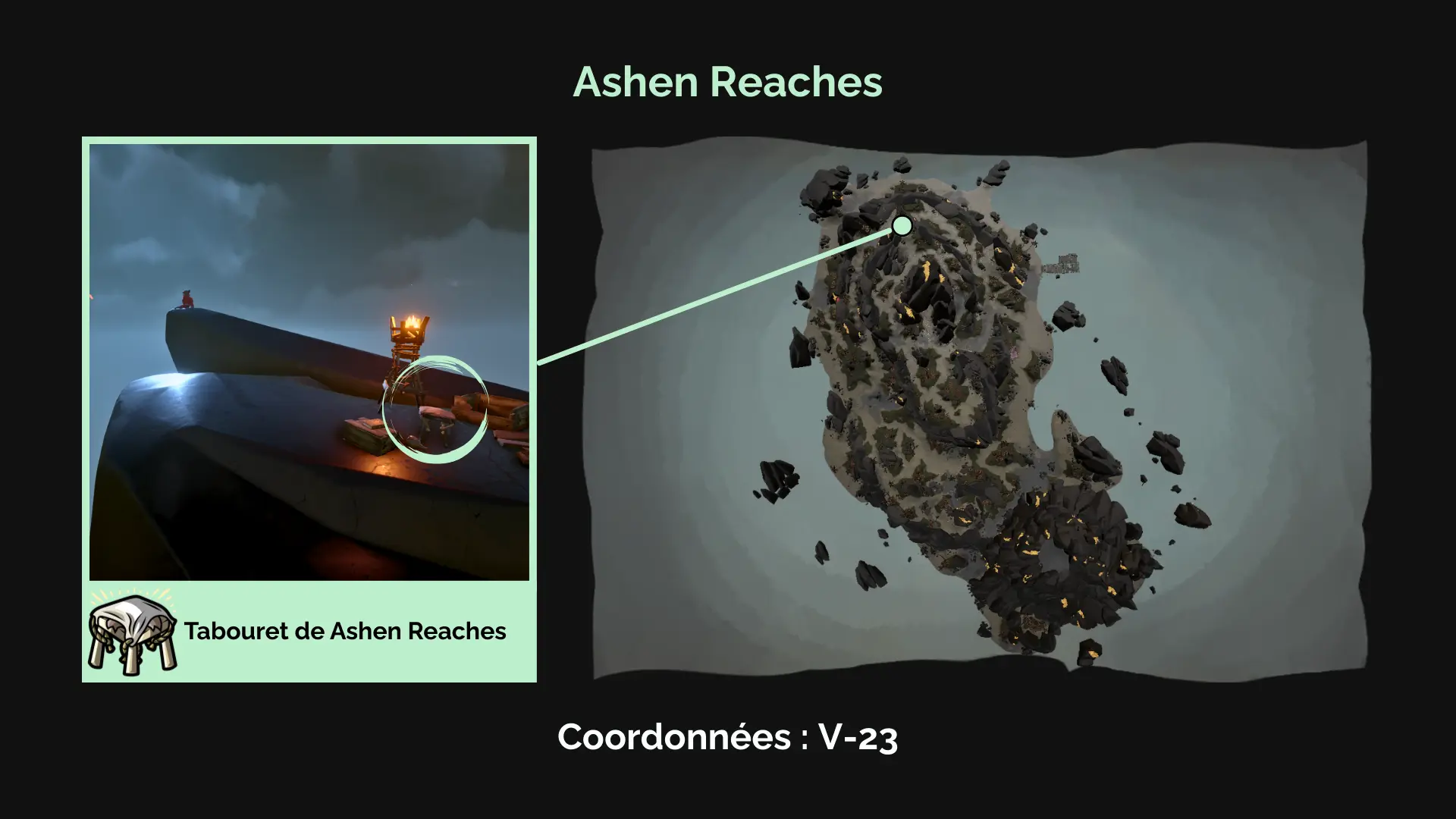 Tabouret de Ashen Reaches