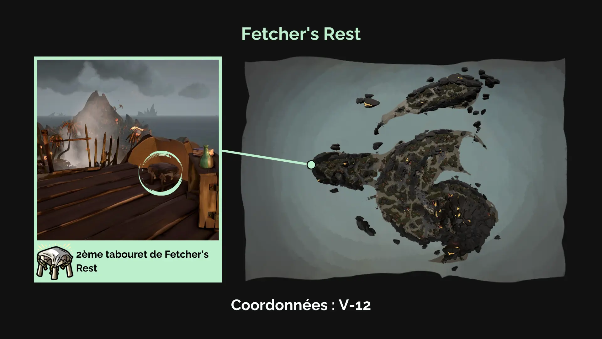 Deuxième tabouret de Fetcher's Rest