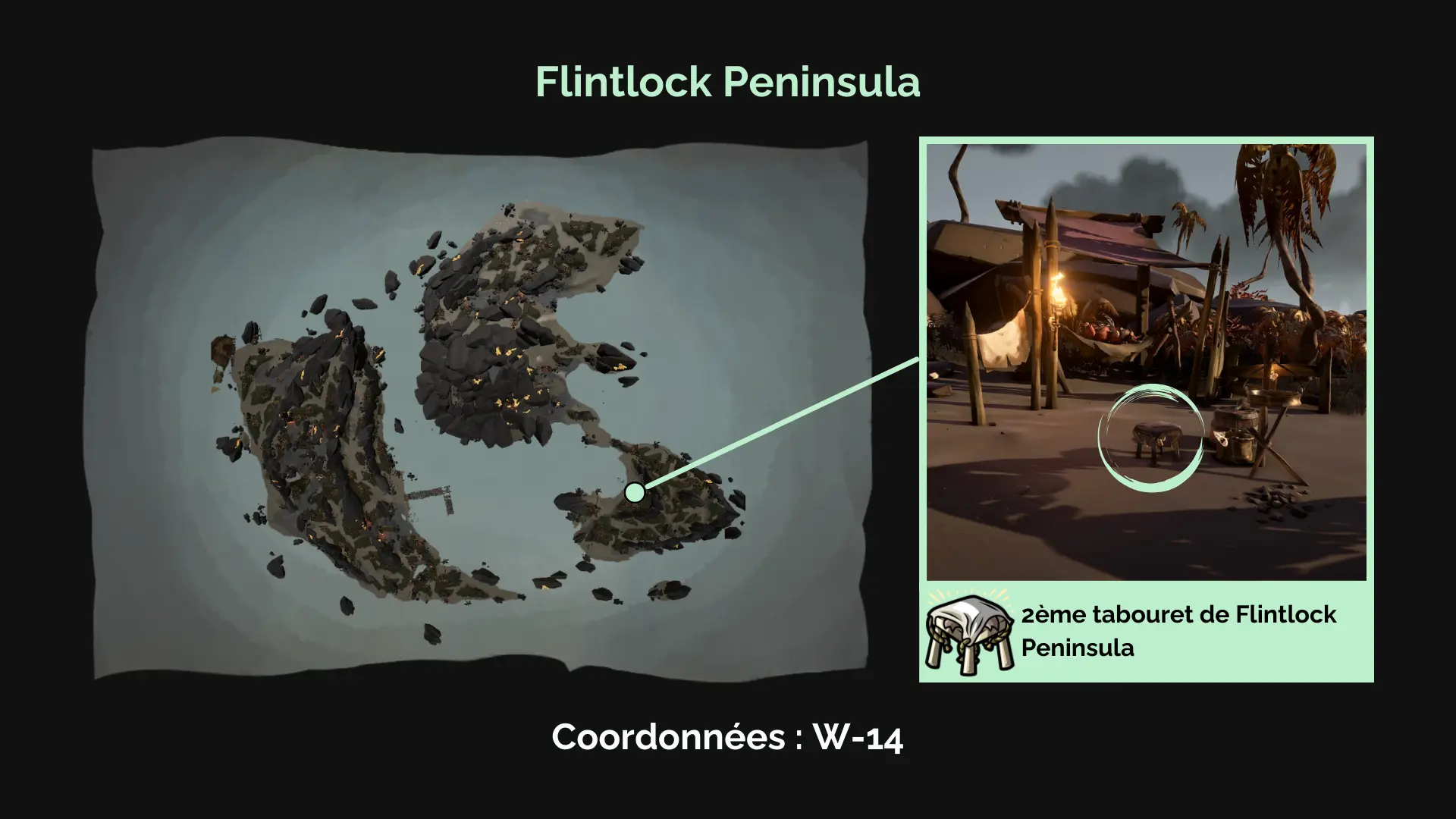 Deuxième tabouret de Flintlock Peninsula