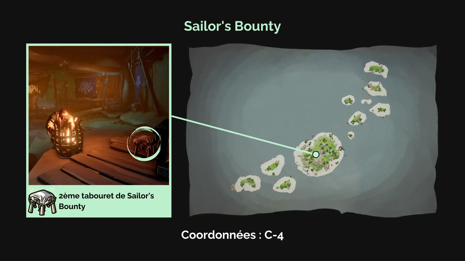 Deuxième tabouret de Sailor's Bounty