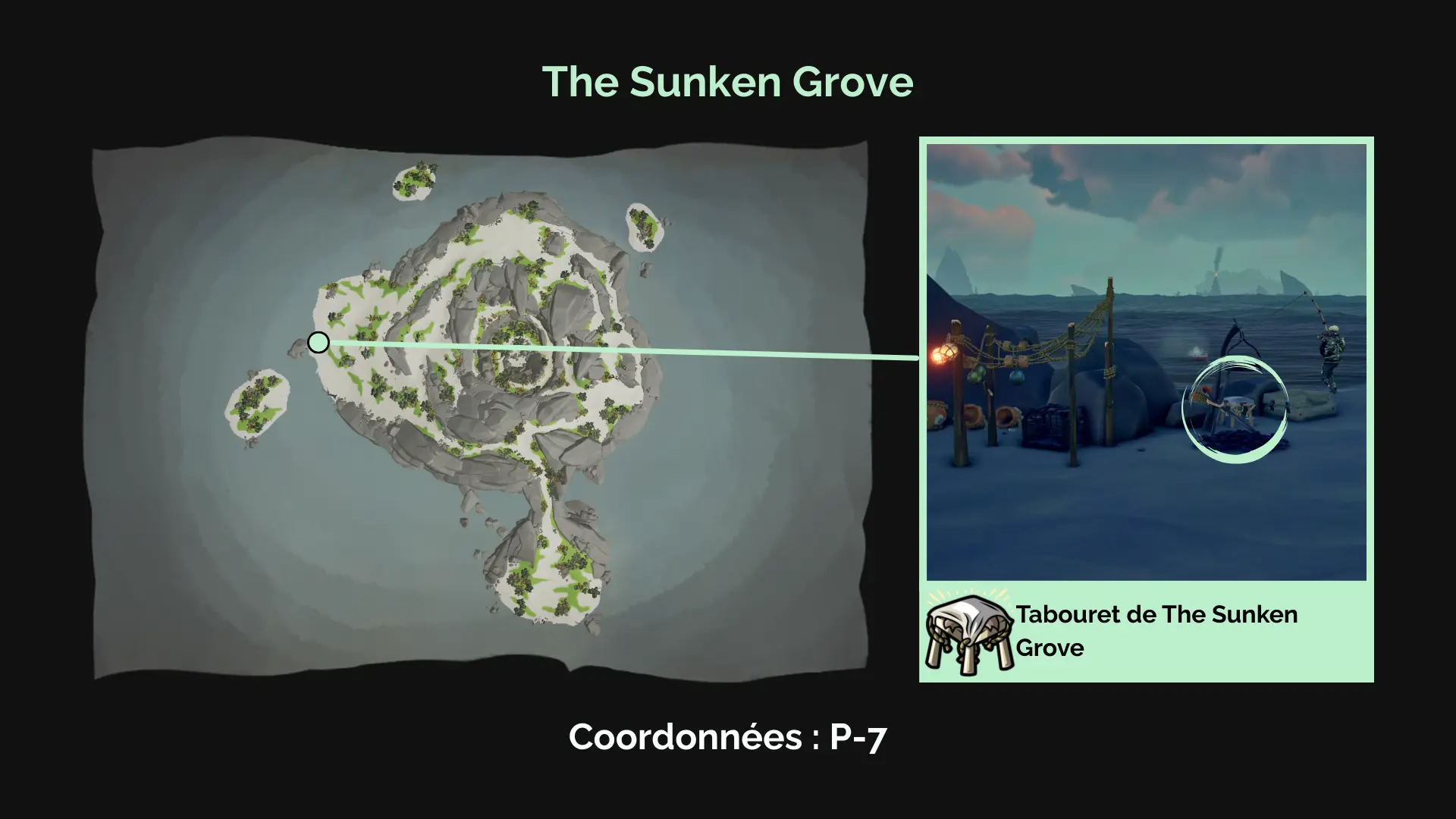Tabouret de The Sunken Grove