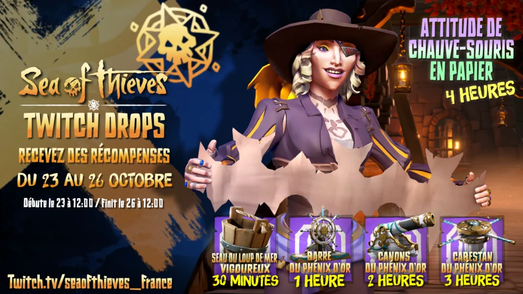 Twitch Drops du community weekend de la Saison 21