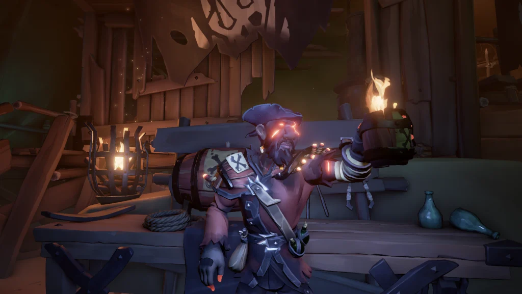 Le pirate de KaeLacH, amoureux des barils